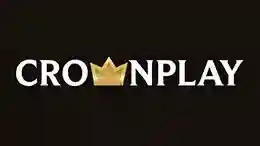 CrownPlay online casino India logo displayed on a dark background, featuring a gold crown icon integrated into the brand name, representing an Indian-focused gaming and betting platform.